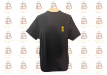 CAMISETA GC NEGRA BORDADA INICIALES CORONA