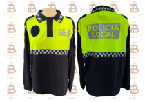 POLO BICOLOR POLICIA LOCAL M/L COMANDO