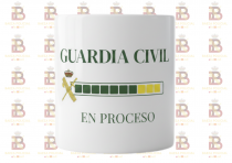 TAZA GUARDIA CIVIL EN PROCESO