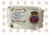 PERGAMINO PADRE POLICIA NACIONAL