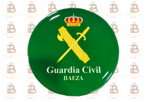 PLATO GUARDIA CIVIL BAEZA