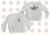 SUDADERA GC INFANTIL BLANCA