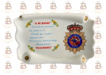 PERGAMINO MADRE POLICIA NACIONAL