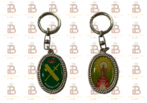 LLAVERO OVAL CADENAS GUARDIA CIVIL VIRGEN PILAR