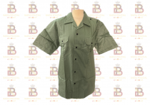 CAMISA VERDE MANGA CORTA HOMBRE