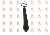 CORBATA NEGRA CON NUDO