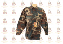 CAMISA CADET MANGA LARGA CAMUFLAJE
