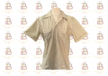 CAMISA BEIGE EJERCITO MANGA CORTA