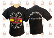 CAMISETA LEGION ESPAA NEGRA