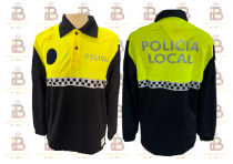 POLO BICOLOR M/L POLICIA LOCAL PARTENON