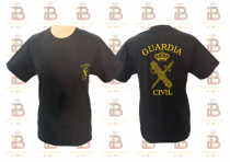 CAMISETA GUADIA CIVIL NEGRA